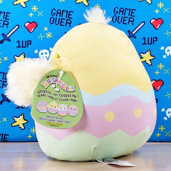Squishmallow Aimee the Chick inside Egg 8" UltraSoft Stuffed Easter Plush NWT - Picture 5 of 12